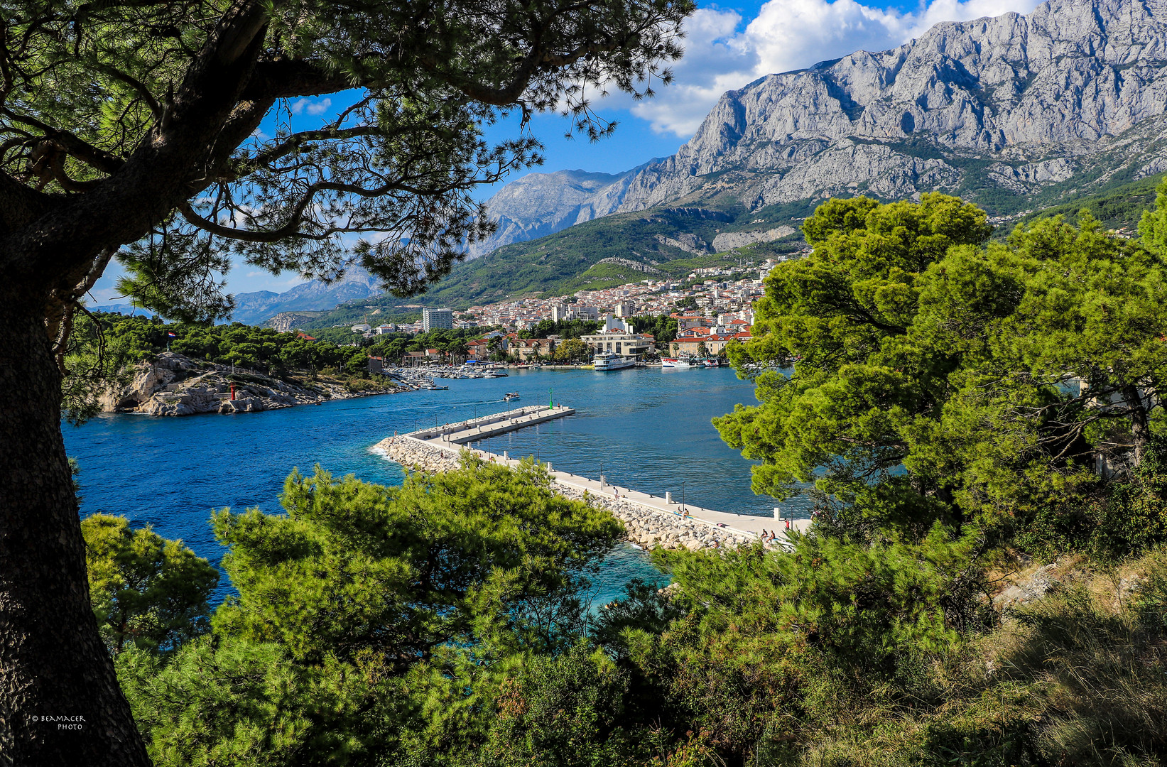 Kroatien / Makarska Hafen