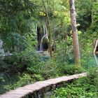 Kroatien: Nationalpark Plitvice / Wasserfall "Burget"