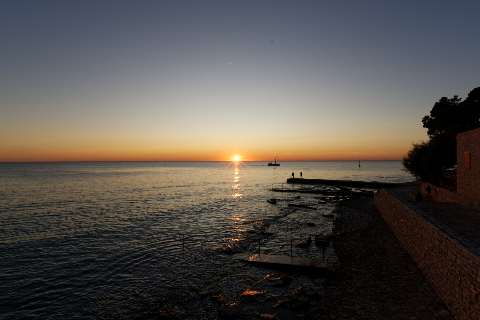 Kroatien, Novigrad: Wer von euch war das? ;-)