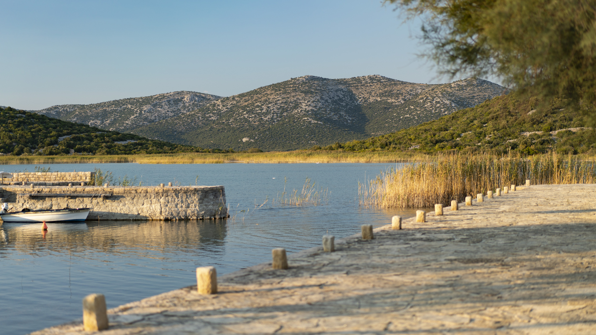 Kroatiens größter See, der Vransko Jezero