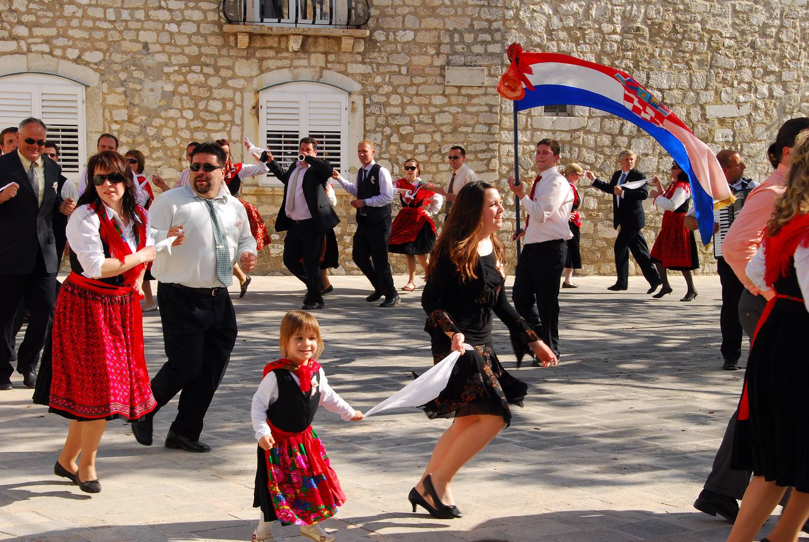 Kroatische Hochzeit in Rab