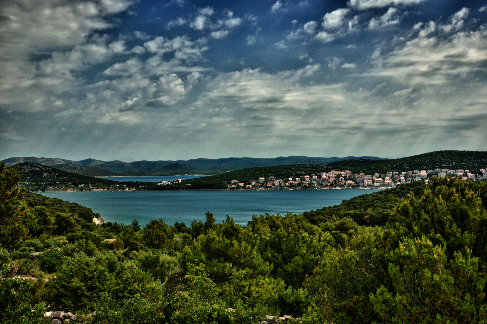 Kroatische Küstenlandschaft