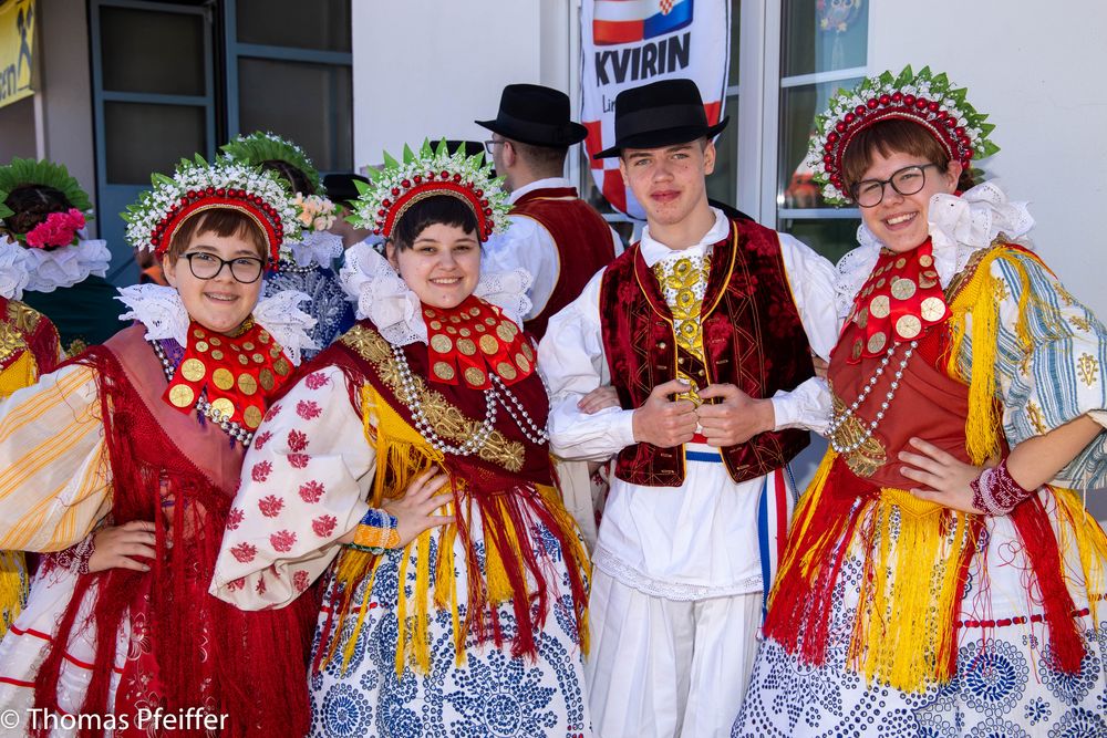 Kroatische Tanzgruppe