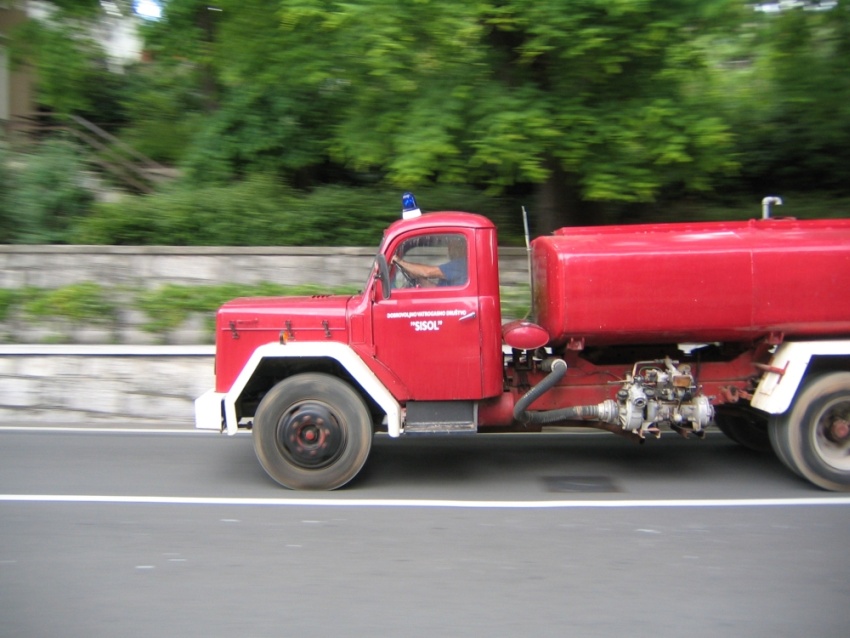 Kroatischer Feuerwehrwagen