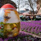 Kroatisches Osterei auf dem Liebfrauenplatz - Mainz