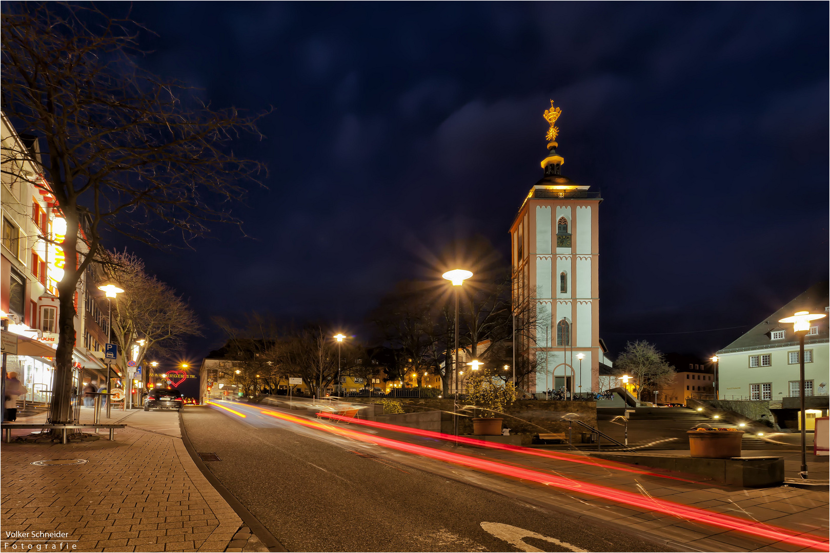 Krönchen in der Abendstimmung