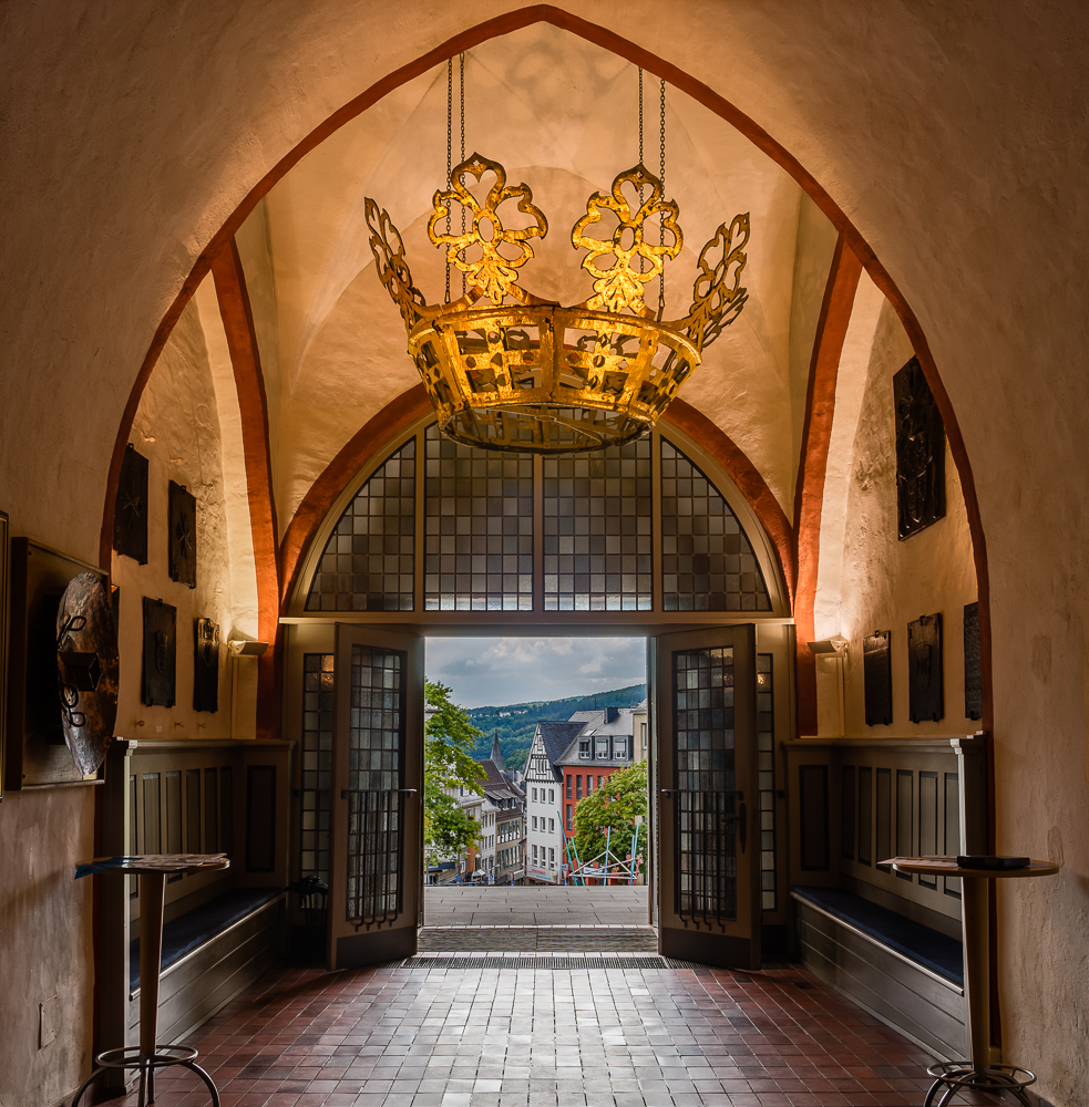 Krönchen mit Blick auf Siegen