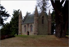 Krönungskapelle beim Scone - Palast in Schottland.