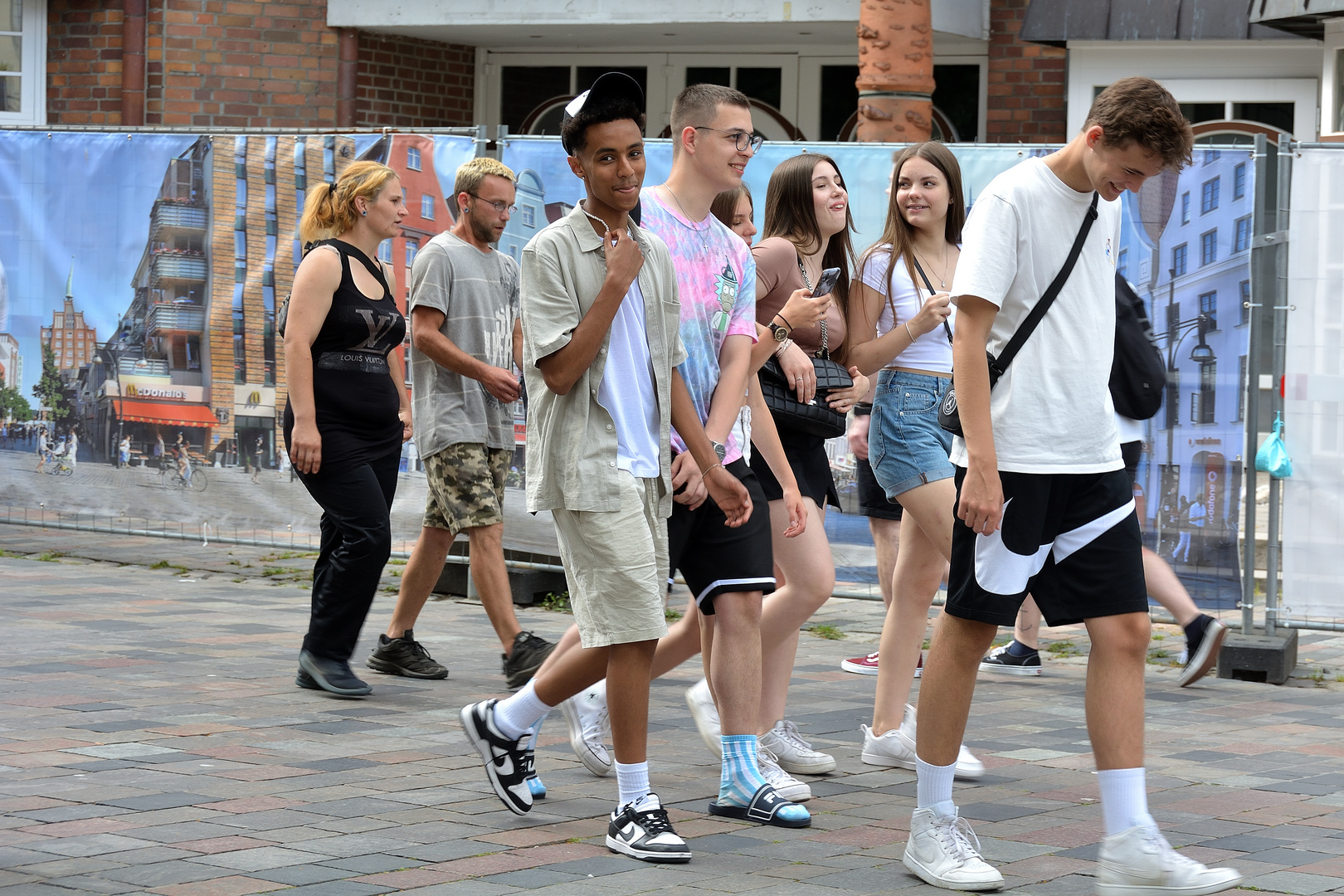 Kröpeliner Str. - auf Klassenfahrt