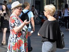 Kröpeliner Str. - Was ich schon immer gesagt habe, die Merkel......