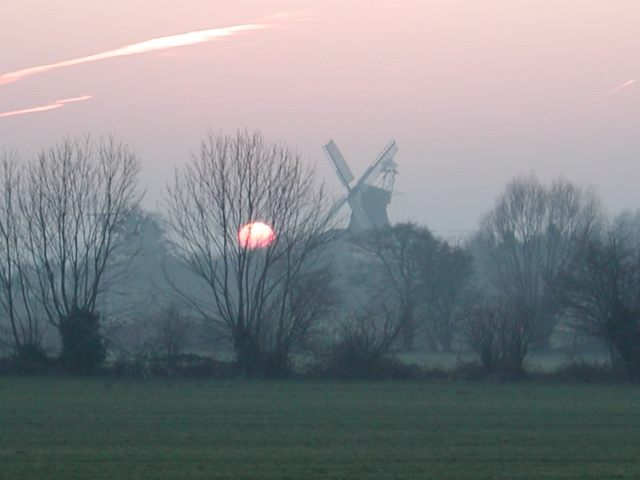 Krokauer Mühle im Herbst