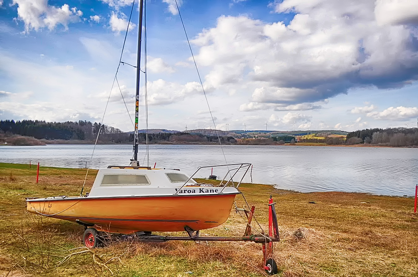 Krombach-Talsperre im Hohen Westerwald