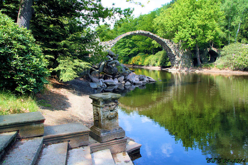 Kromlau - Park Rakotzbrücke (2)