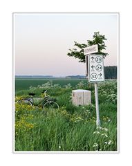 Krommeweg (Zeeuws-Vlaanderen is a paradise for bicycle riders)