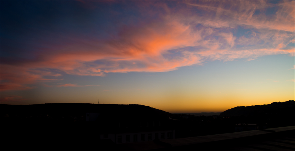 Kronacher Abendhimmel