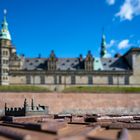 Kronborg Slot - Modell und Wirklichkeit