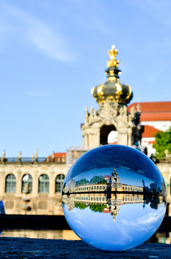 Kronentor, Dresdner Zwinger