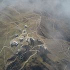 Kronplatz Draufsicht Gleitschirm