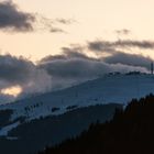 Kronplatz im Abendlicht