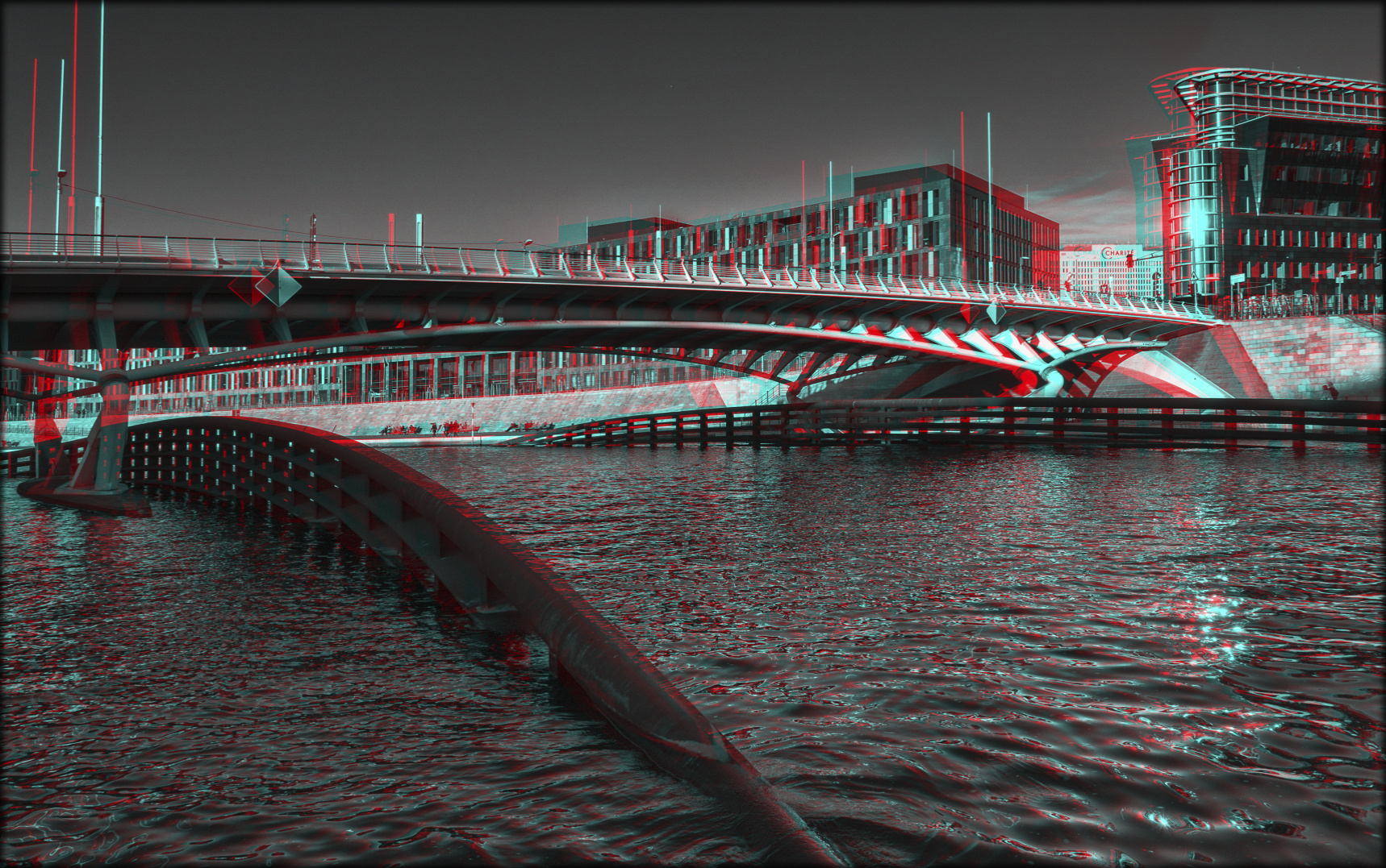 Kronprinzenbrücke, Berlin (3D)