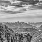 Krottenkopf und Zugspitze vom Herzogstand