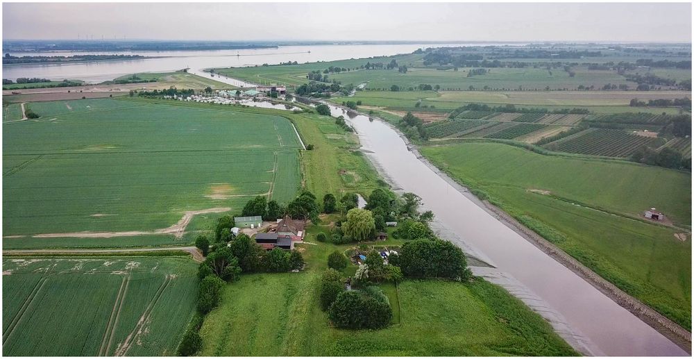 Krückau und Elbe