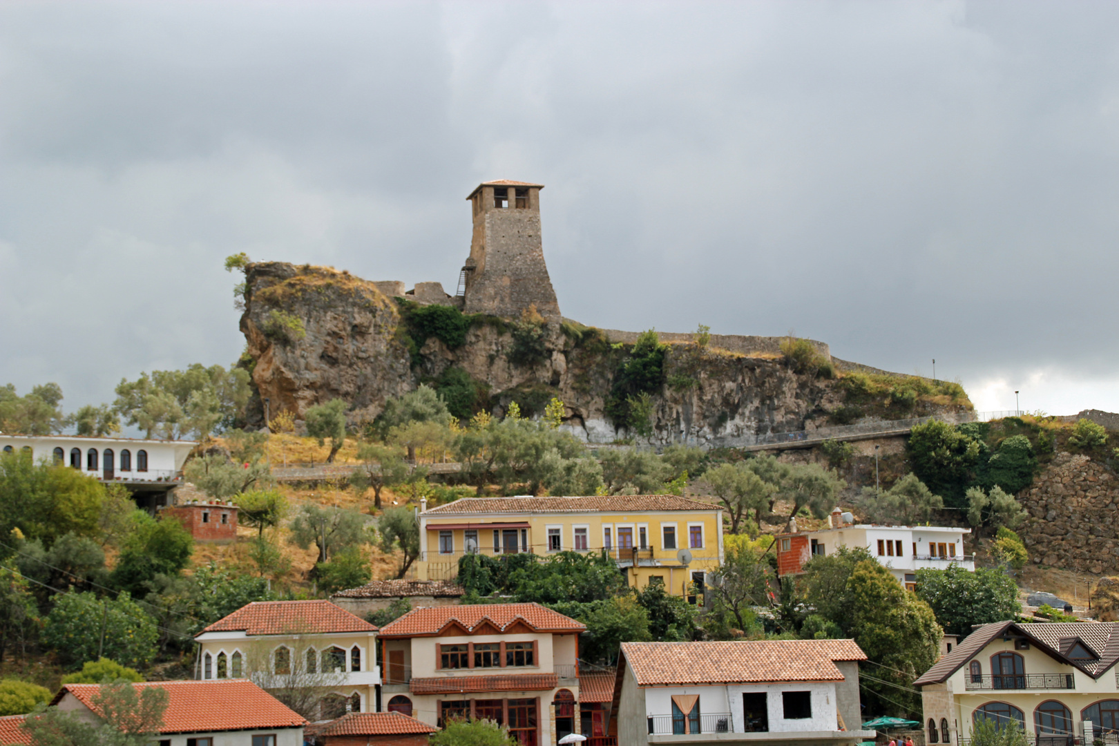 Kruja / Albanien: Die ehemalige Festung Preza