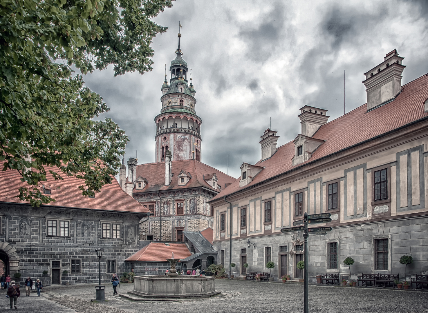 Krumau - Schloss Cesky Krumlov