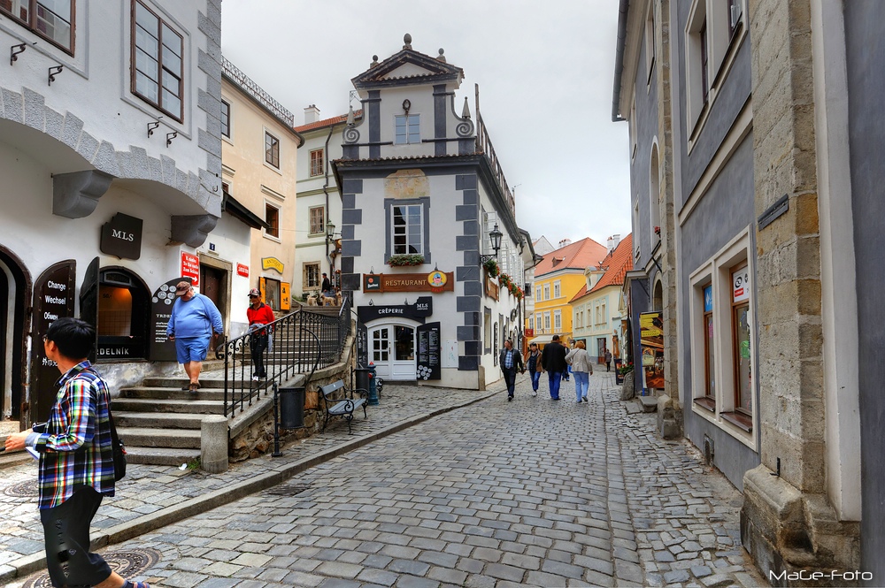 Krumlov - Stadansichten III