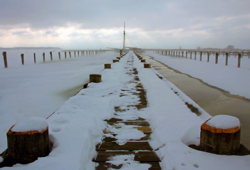 Krumminer Haff Usedom Winter 2012