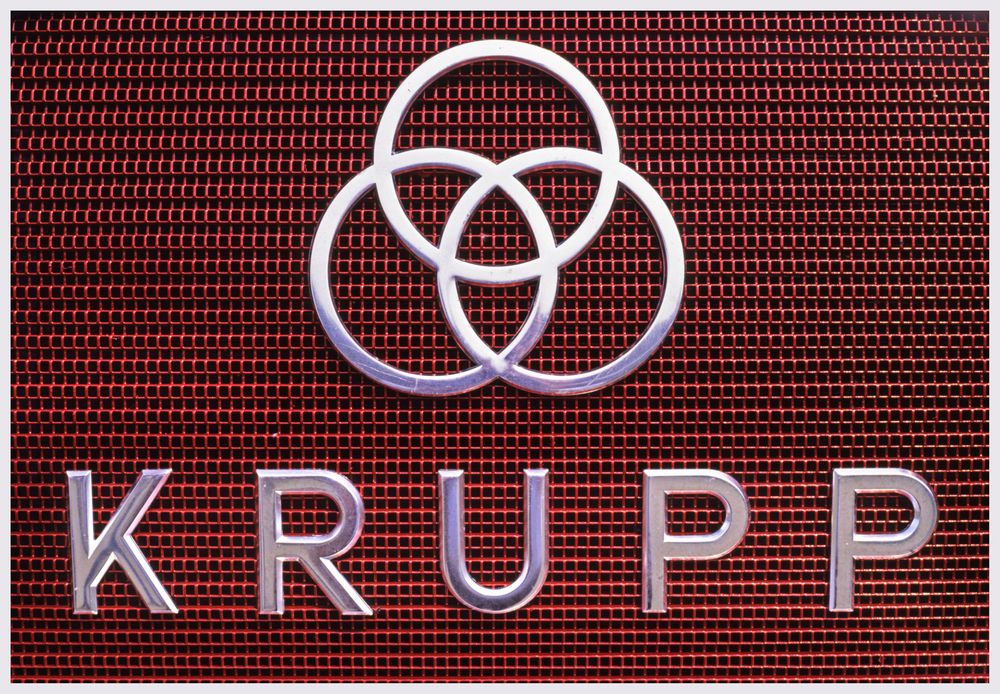 Krupp- ein deutscher Mythos Foto & Bild | logo, oldtimer, essen Bilder ...