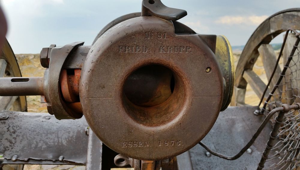 Krupp-Kanone in Kastamonu