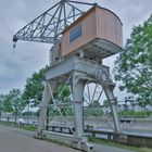 Krupp Kran Duisburg Innehafen