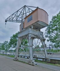 Krupp Kran Duisburg Innehafen