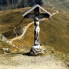 Kruzifix in Süd-Tiroler Berge