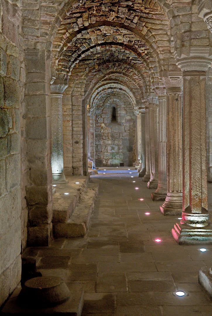 Krypta der Abbazia San Salvatore di Monte Amiata