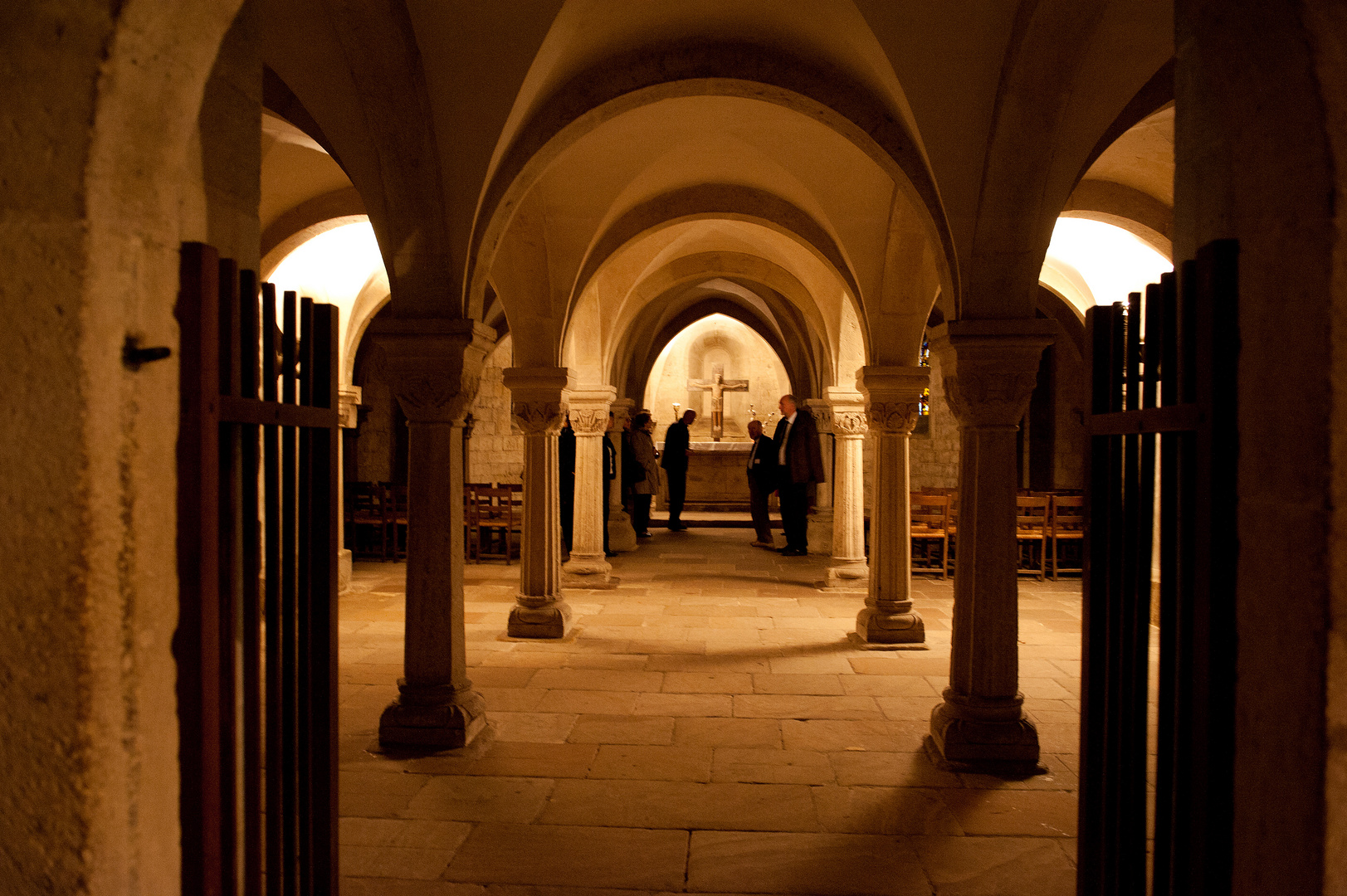 Krypta im Naumburger Dom (Saale)