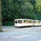 KSW Tw 888 mit Beiwagen an der Trabrennbahn Gelsenkirchen