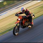 KTM on Race-Track