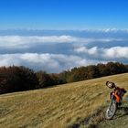 ...... KTM über den Wolken .....