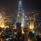 Kuala Lumpur bei Nacht