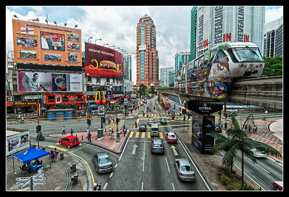 Kuala Lumpur - Bukit Bintang Monorail Station