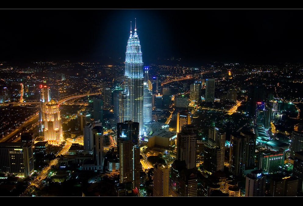 Kuala Lumpur nightview