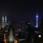 Kuala Lumpur Skyline bei Nacht