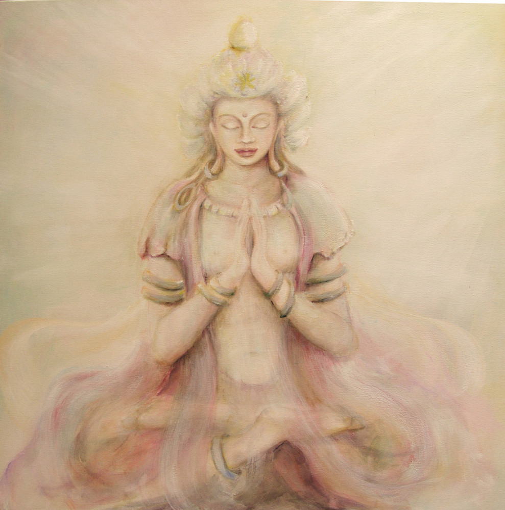 Kuan Yin  , die Göttin der Heilung und des Mitgefühls.