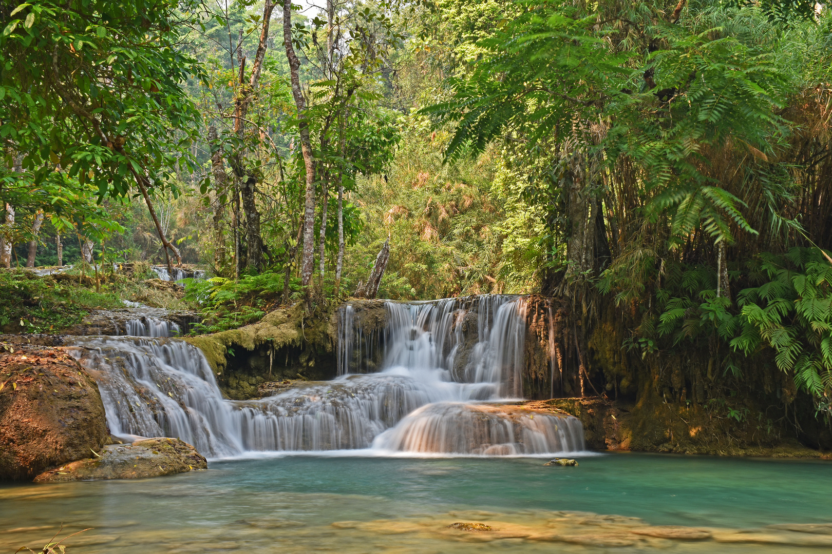 Kuang Si Wasserfall