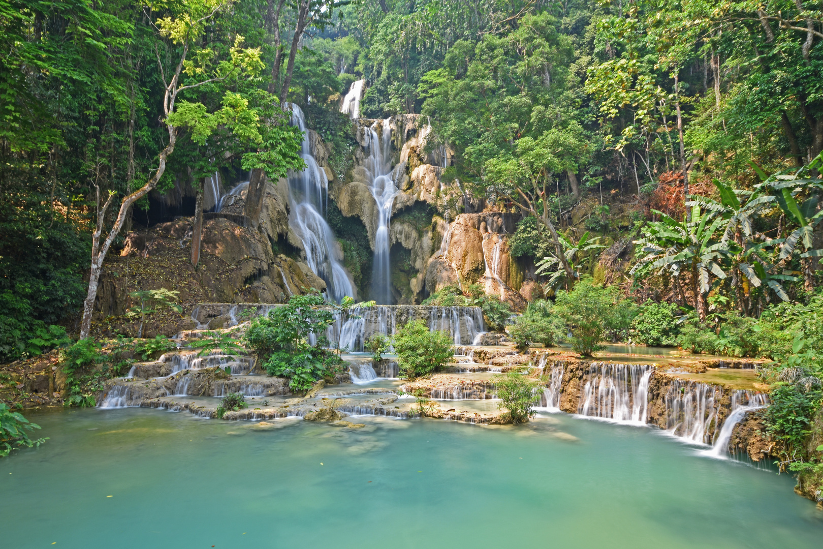 Kuang Si Wasserfall