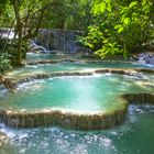 Kuang Si Waterfall.