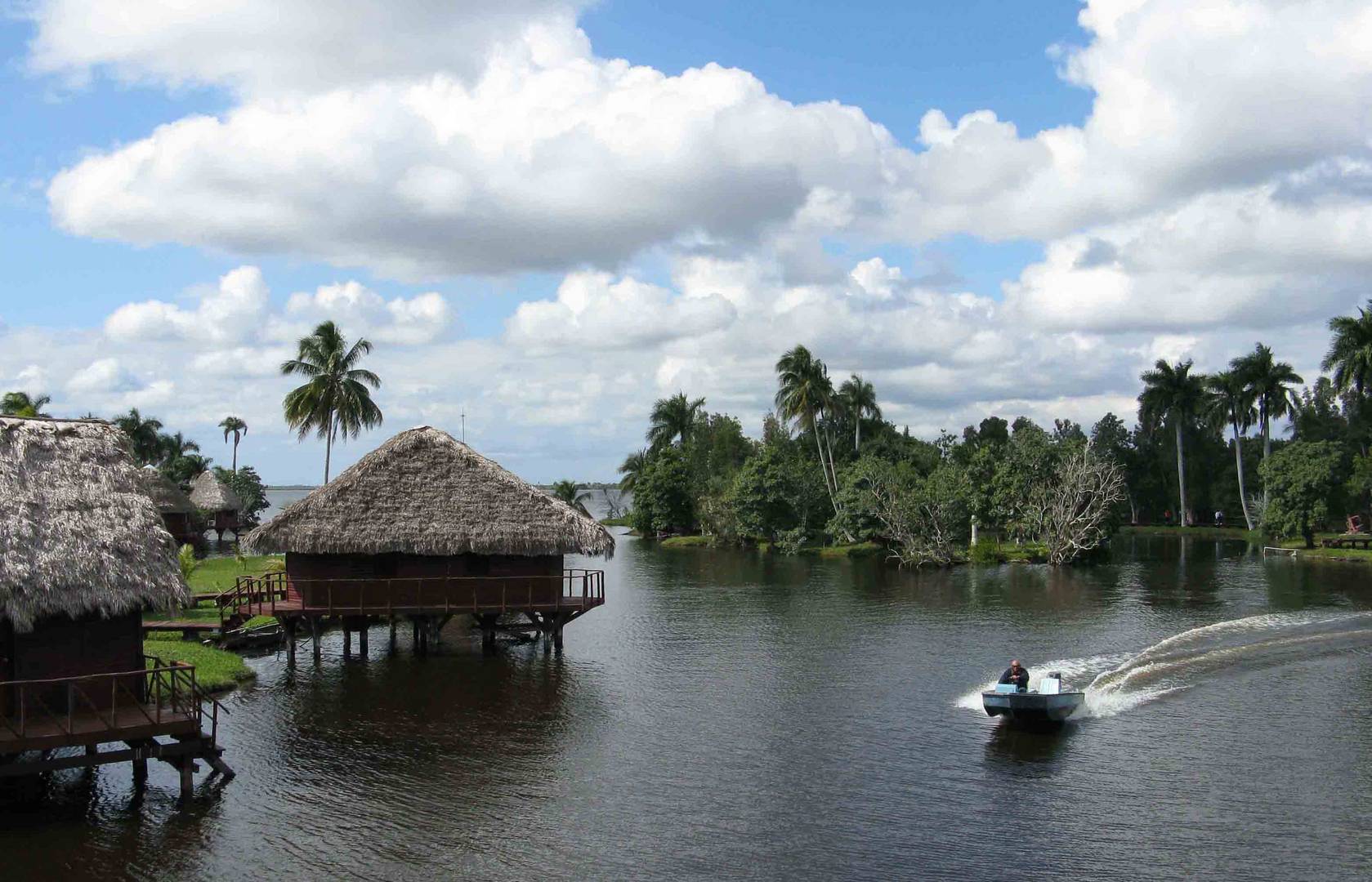 KUBA (Cuba) - Zapata - Schatzsee (Laguna del Tesoro) - GUAMA