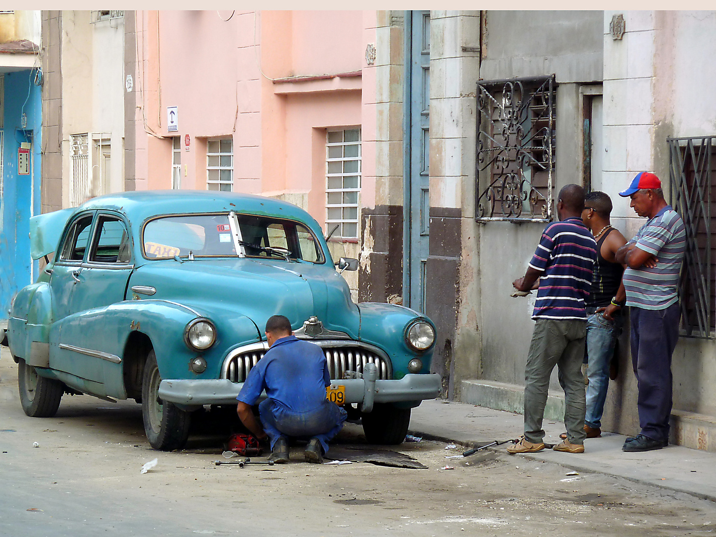 Kuba: Straßenszene- Havanna (4)